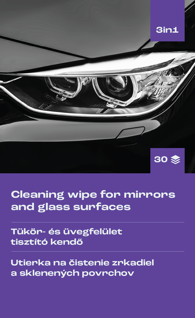 SWUNDO utierky na čistenie zrkadiel a sklenených povrchov