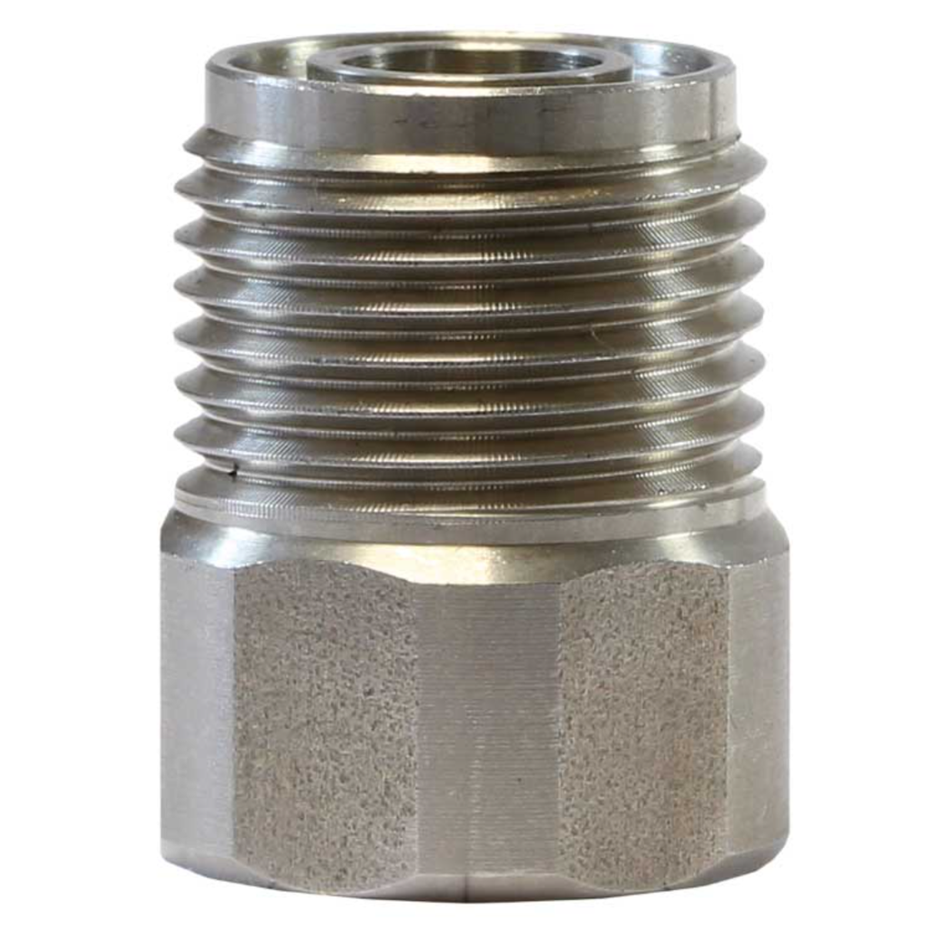 Habosító adapter 1/4F" M18 M" inox - REF 040000041 (csatlakozó)