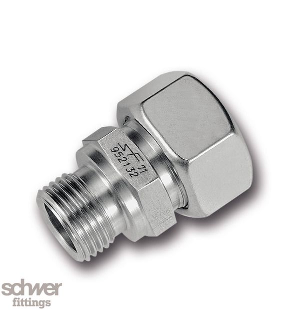 Schwer hrdlo priame 1.4571 D=8 G3/8" SR-5108L38