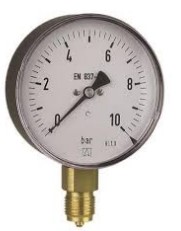 ICW manometer 63mm 0-10bar glyc. G1/4" 12000501