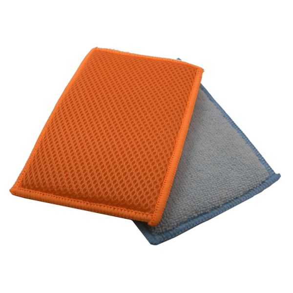  Sponge Jersey "Bug Scrubber" pad - 10 x 15 cm (orange)