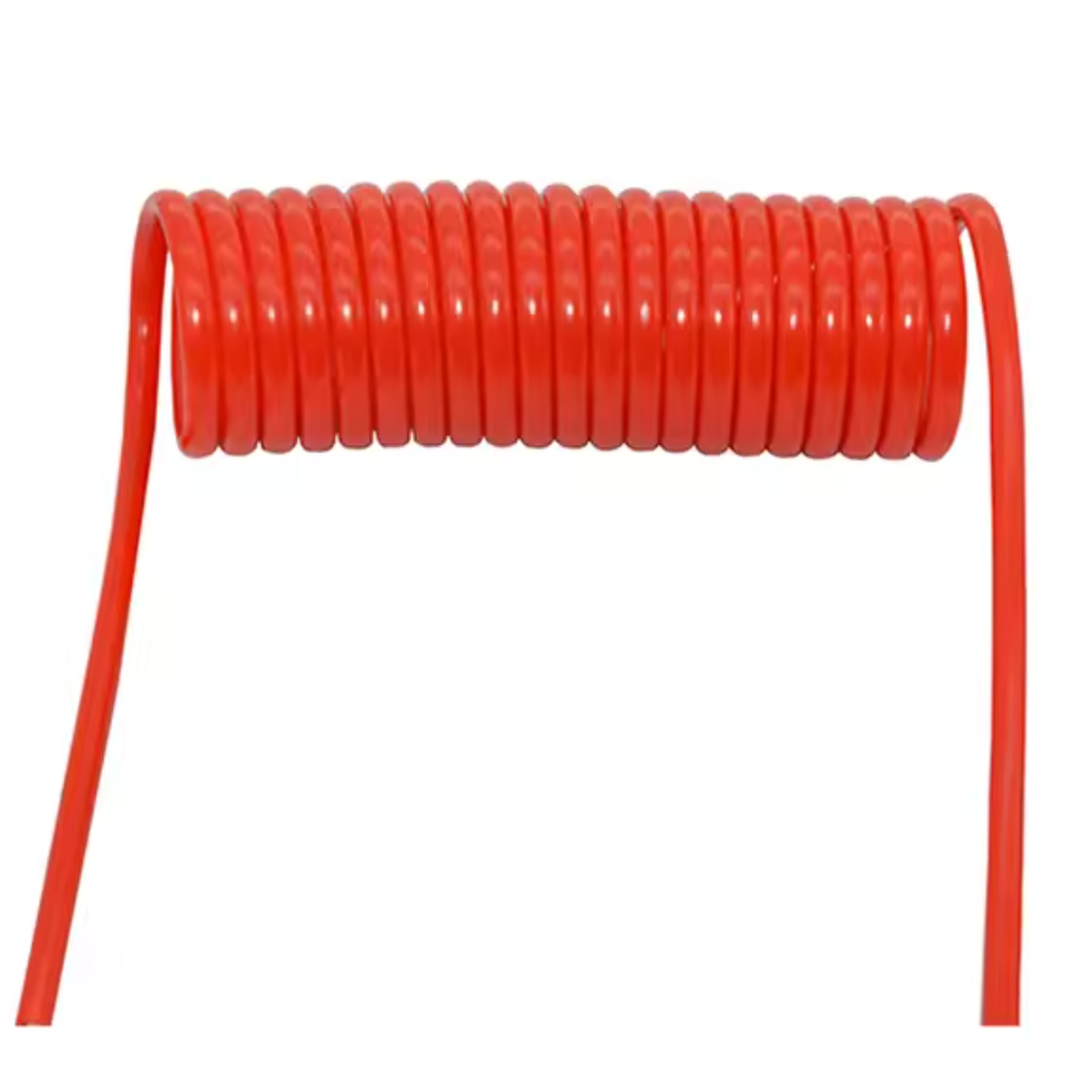 RED 17M spiral hose for cleaning wheels without tube button