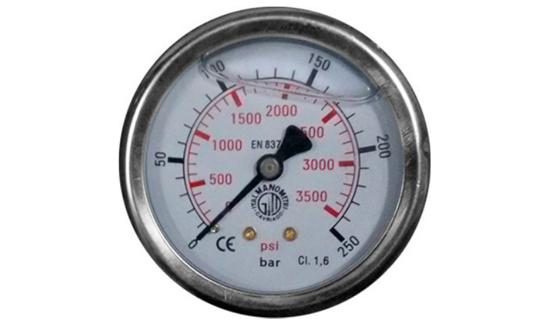 ICW manometer 63mm 0-10bar 12000502 (zadný)