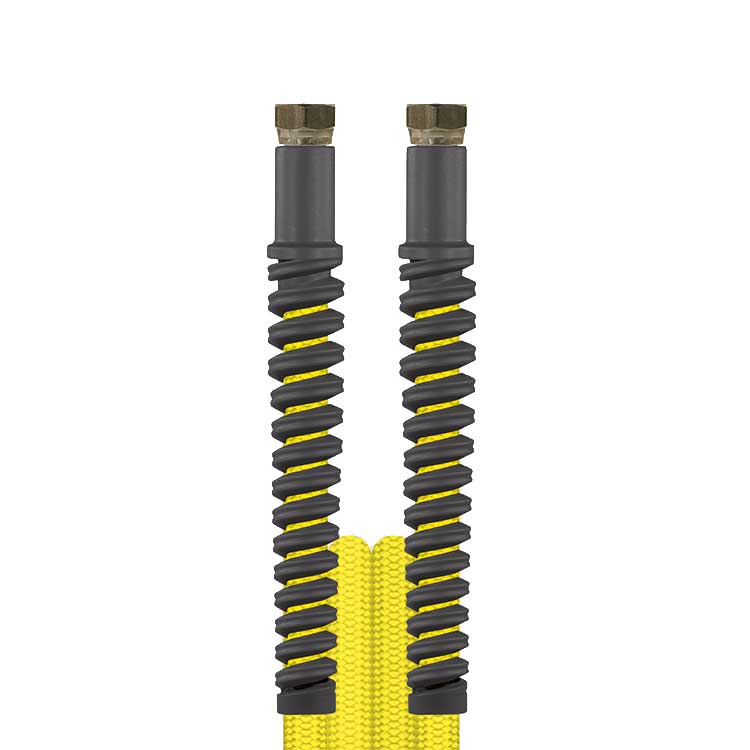 Hose Carwash-Comfort DN6 200 Bar 4.2 m, DKR 1/4 - yellow 4640523042