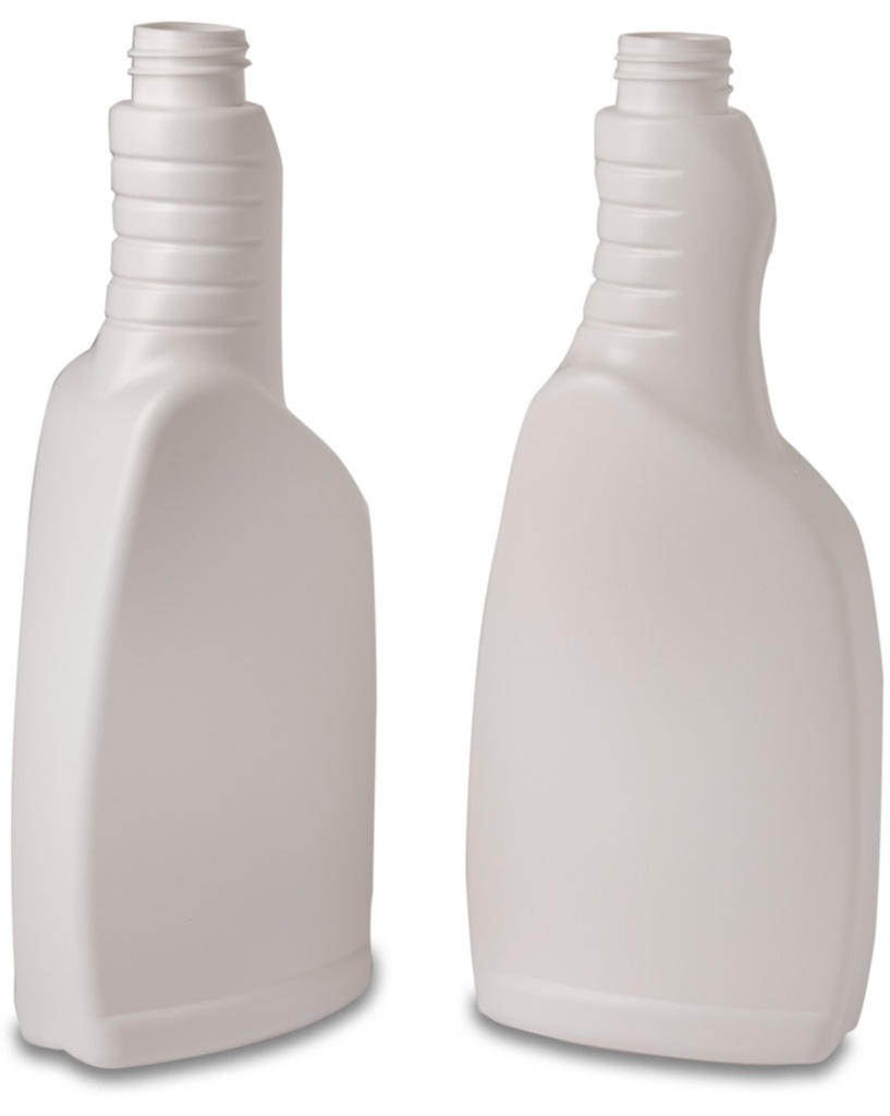 ZINA 473 ml PE 28/410 white bottle without cap