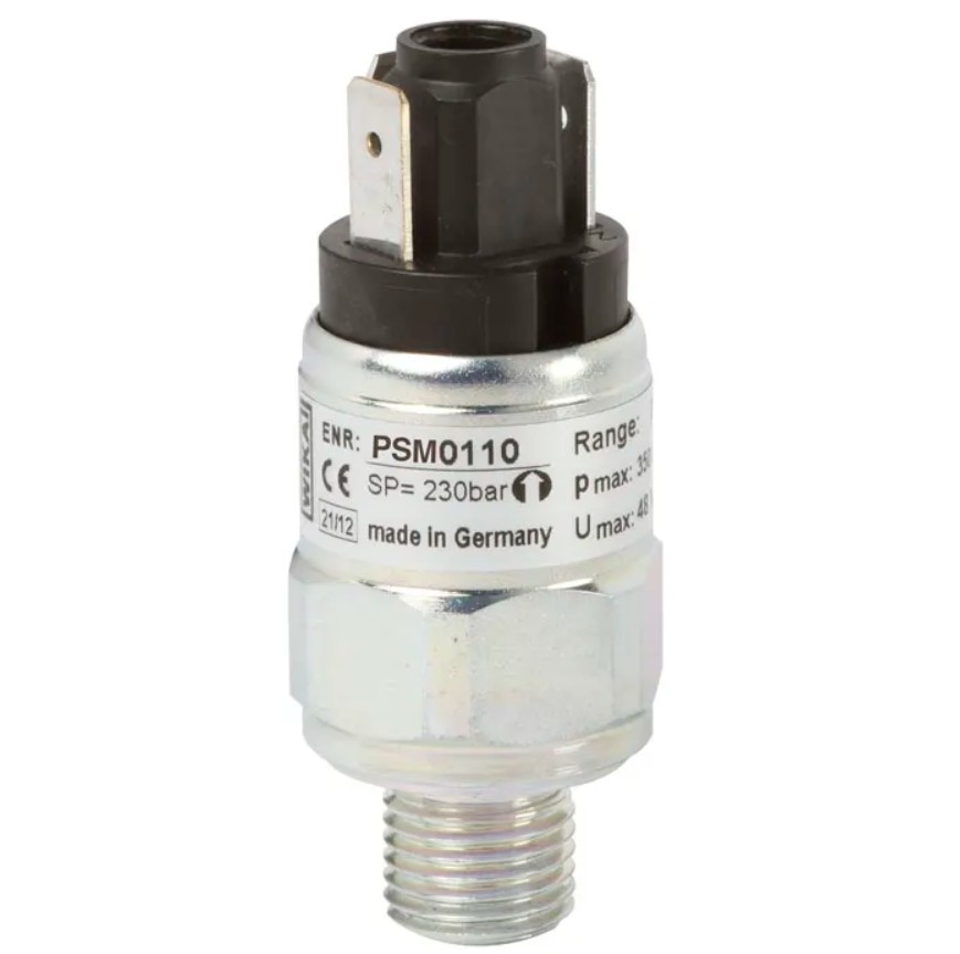 Pressure switch, PSM01, max. pressure 8bar, 5→50V, IP00